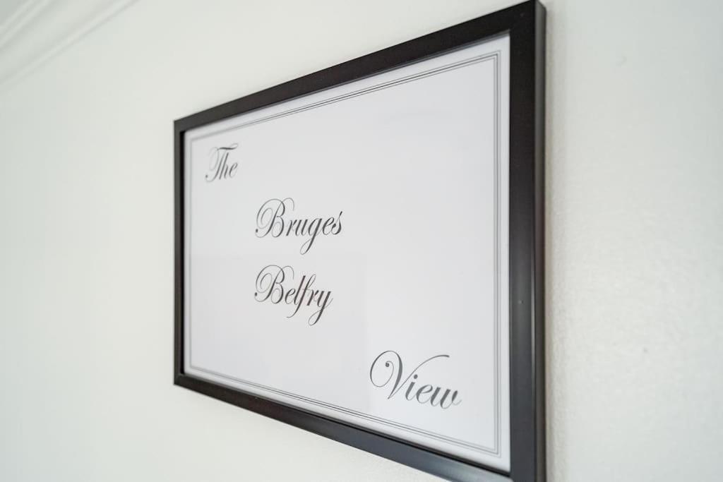 The Bruges Belfry View Apartment Ngoại thất bức ảnh
